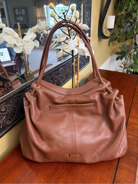 Lodis Handbags - Lodis Zaria Hobo Pebbled Leather Shoulder Bag